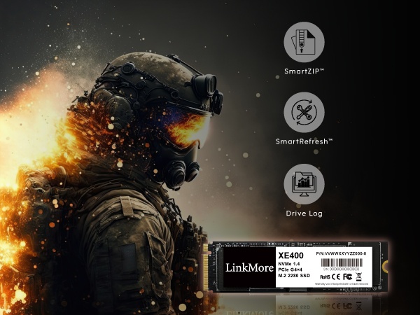 XE400 PCIe Gen4 x4 M.2 2280 SSD-Moment Semiconductor, Inc.