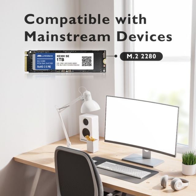 XE300 SE PCIe Gen3 x4 M.2 2280 SSD-Moment Semiconductor, Inc.