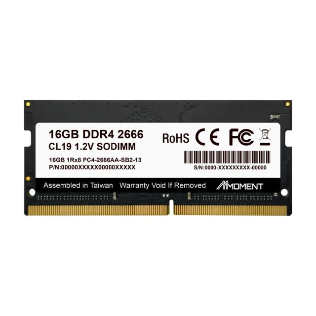 メモリー MMOMENT DDR4 MD-4S MD-4S DDR4-2666 SODIMM-Moment Semiconductor, Inc.