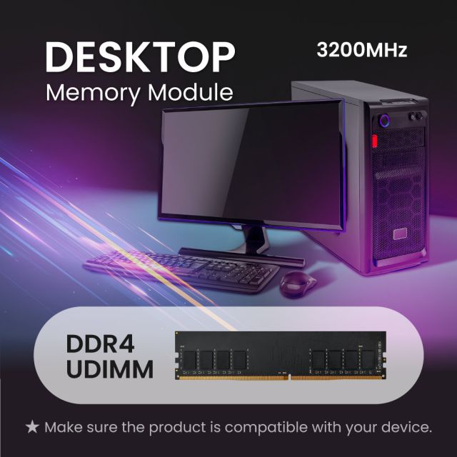 MD-4U DDR4-3200 UDIMM-Moment Semiconductor, Inc.